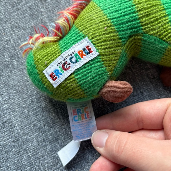 Eric Carle The Very Hungry Caterpillar Knit Stuffy - Picture 4 of 5